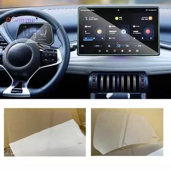 Для BYD ATTO 3 Atto3 Yuan Plus 2022 2023 Автомобильный GPS-навигатор Защитная крышка для экрана Защитная пленка Экран тахометра 5 inches Tachometer