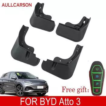 Для BYD Atto 3 EV 2022 2023 Брызговики Авто Передние Задние 4 шт. Брызговики Специальные Брызговики для крыльев автомобиля BYD Atto 3