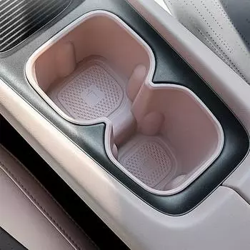 Для BYD SEAGULL 2025 TPE автомобильная прокладка держатель для стакана воды ящик для хранения противоскользящая накладка фиксированный держатель для напитков автомобильные аксессуары светло-синий