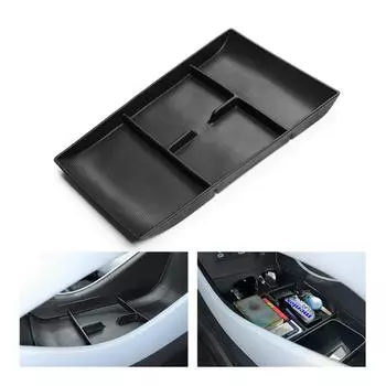 для BYD Seal EV Центральный подлокотник Нижний уровень ящик для хранения TPE центральная консоль лоток органайзер аксессуары