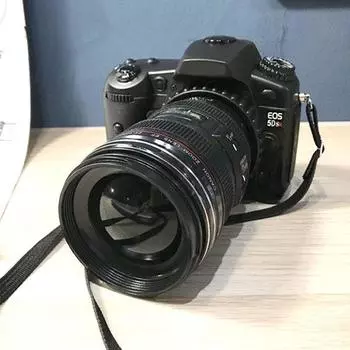 Для Canon EOS 5DSR нерабочая поддельная модель зеркальной камеры фотостудия реквизит с ремешком (черный) чёрный