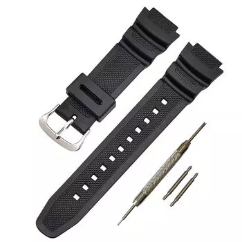 Для Casio Band сменный ремешок силиконовый ремешок сменный спортивный противоударный потостойкий G-SHOCK AQ-S810W/S800W SGW-300H/400H W-216H/W-735H