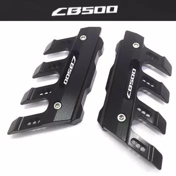 Для CB500X CB500F Универсальный мотоциклетный брызговик, боковая защита, крепление, амортизатор, крышка на переднее крыло, слайдер против падения чёрный
