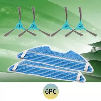 Для Cecotec Conga 1290 1390 подметальный робот, боковая щетка, аксессуары для швабры синий