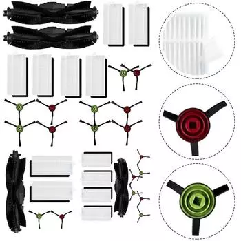 Для Cecotec Conga Eternal Pet Max X-Treme, боковой фильтр основной щетки