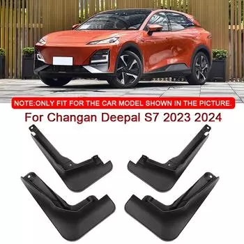 Для Changan Deepal S7 2023 2024 автомобильный стайлинг ABS автомобильные брызговики брызговики брызговики переднее заднее крыло автомобильные аксессуары чёрный