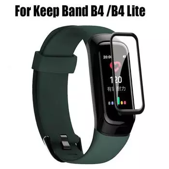 Для часов-браслетов Keep Band B4 Lite /B4 Sport Smart, полное покрытие, 3D изогнутое покрытие, мягкая пленка PMMA PET, защитная пленка для экрана Keep B4 Lite 1pcs чистый