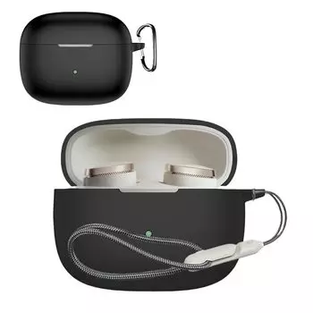 Для чехла Bowers Wilkins PI8 мягкий силикагель спортивный крутой дизайн амортизирующий водонепроницаемый пылезащитный легкий тонкий мягкий чехол с крючком для чёрный