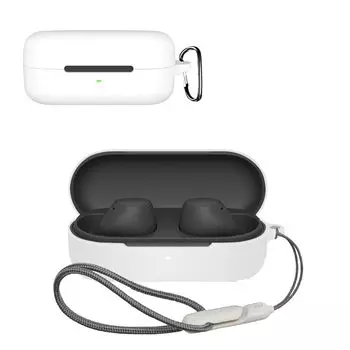 Для чехла Мягкий силикагель Спортивный крутой дизайн Ударопоглощение Водонепроницаемый пылезащитный легкий тонкий мягкий чехол с крючком для предотвращения потери чехла