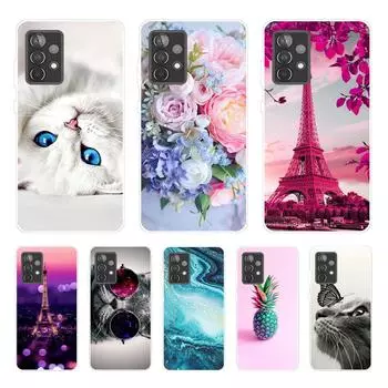 Для чехла Samsung A52s 5G противоударный мягкий силиконовый чехол из ТПУ для Samsung Galaxy A52s 5G чехлы для телефонов A52 S милый мультфильм Samsung A52s 5G