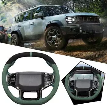 Для Cherry Jetour T2 2024 2024 Jetour T2 замшевый чехол на руль автомобиля аксессуары для чехла на руль салон T9J5