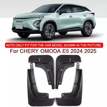 Для CHERY OMODA E5 2024 2025 2026 автомобильный стайлинг ABS автомобильные брызговики брызговики брызговики переднее заднее крыло автомобильный аксессуар чёрный