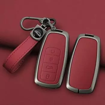Для Chery Tiggo 8 Pro Tiggo 8plus New 5 Plus 7pro Chery Tiggo 7 Pro Max Omoda 5 C5 металлический кожаный чехол для автомобильного ключа
