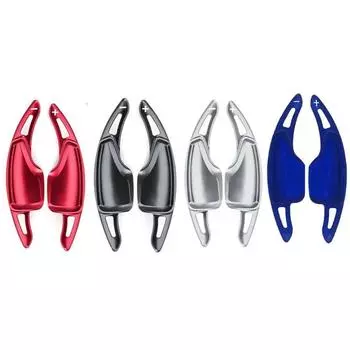 Для Chevrolet Camaro 2016 2017 2018 2019 пара для стайлинга автомобилей рулевое колесо удлинитель рычага переключения передач алюминиевый сплав чёрный