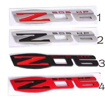 Для Chevrolet Corvette C5 Z06 505 HP автомобильная дверь задняя эмблема наклейка сменная наклейка Assessoires 2