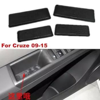 Для Chevrolet Cruze 2009-2015 4 шт./лот автомобильный салон дверной прорезь накладка резиновый коврик