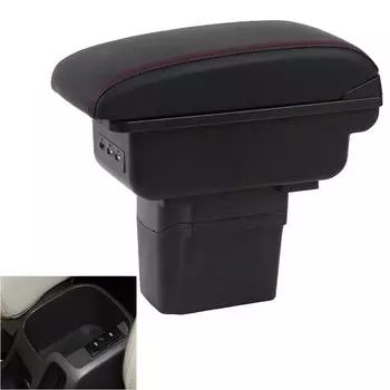Для Chevrolet Cruze подлокотник, детали для модернизации, аксессуары, детали интерьера, центральная консоль, ящик для хранения, USB-интерфейс, пепельница чёрный