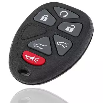 Для Chevrolet HHR 2006 2007 2008 2009 2010 2011 дистанционный смарт-брелок для ключей от автомобиля защитный чехол чехол 6 кнопок ABS пластик чёрный