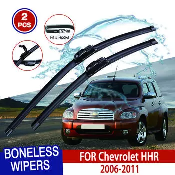Для Chevrolet HHR 2006-2011 автомобильный стеклоочиститель U-образный мягкий резиновый бескаркасный без кронштейна автомобильные дворники 18 +18