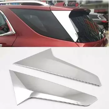 Для Chevrolet Holden Equinox 2018 ABS хромированный спойлер на заднее окно, боковая скошенная крышка, накладка на стойку, аксессуары для стайлинга автомобилей