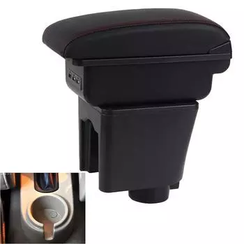 Для Chevrolet Nexia Daewoo Kalos Gentra 2003-2011 Revon R3 автомобильный подлокотник модификация аксессуары USB-интерфейс чёрный