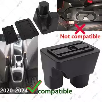 Для Chevrolet Onix Armrest Box Для Chevrolet Onix 2020-2025 Car Armrest Storage Box Детали для модернизации интерьера Автомобильные аксессуары