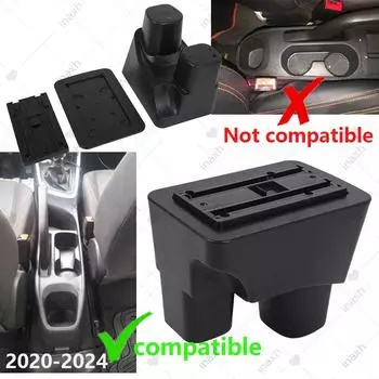 Для Chevrolet Onix Armrest Box Для Chevrolet Onix 2020-2025 Car Armrest Storage Box Детали для модернизации интерьера Автомобильные аксессуары