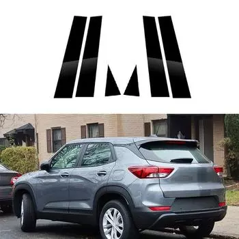 Для Chevrolet TrailBlazer 2021 2022 2023 полированные стойки автомобиля, накладка на окно, наклейки на колонку BC