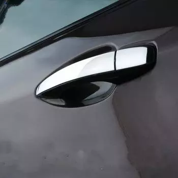 Для Citroen C4 MK2 2011-2017 хромированная накладка на дверную ручку C4L 2012 2013 2014 2015 2016 автомобильные аксессуары наклейки стайлинг автомобиля