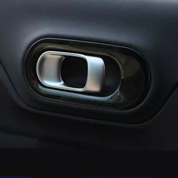 Для Citroen C5 Aircross 2017-2019 4 шт./лот, Стайлинг автомобиля, дверные ручки из нержавеющей стали, молдинги, чехол чёрный