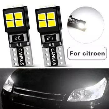 Для Citroen Picasso 02-16 C5 01-04 C6 05-12 C8 02-10 DS3 09-15 Габаритные фонари, стояночные лампы, лампа W5W T10 194 Canbus Error Free