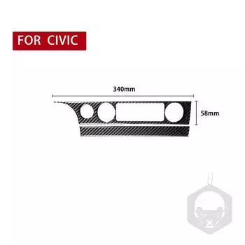 Для Civic 8 Gen 2006-2011 Автомобильная панель управления кондиционером