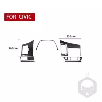 Для Civic 8 Gen 2006-2011 Комплект приборной панели автомобиля