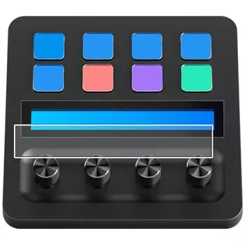 Для ClearView ELGATO Stream Deck основные функции для душевного спокойствия Противоударная защитная пленка для ЖК-дисплея Сделано в Японии + [5 поглощение/синий отсечения]