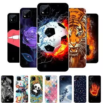 Для Coque Realme C11 2021 чехол Football Мягкий силиконовый чехол для Realme C11 2021 чехол для телефона Realme C21Y C25s C 11 etui Realme C11 2021