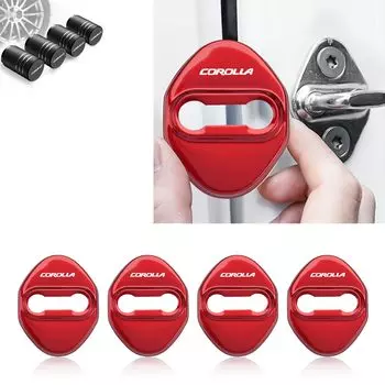 Для Corolla аксессуары крышка дверного замка COROLLA Car эксклюзивный дизайн Corolla Touring Corolla Sport Custom внешняя крышка дверного замка высокого качества красный
