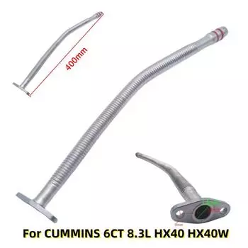 Для CUMMINS 6CT 8.3L HX40 HX40W Турбо Турбокомпрессор Трубка Возврата Масла 3926842