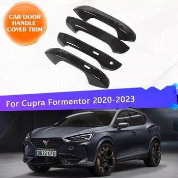 Для Cupra Formentor 2022 2023 Хромированная накладка на дверную ручку автомобиля, набор хромированных внешних аксессуаров для автомобиля, Стайлинг Silver Set