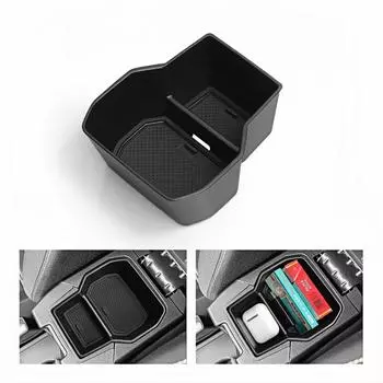 Для Dacia Sandero 2020 2025 2025 2025 2025 Центральная консоль Подлокотник Ящик для хранения Автомобильный лоток Органайзеры Аксессуары Уборка