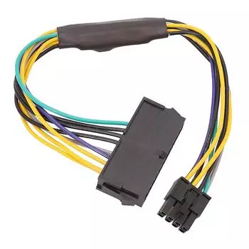 Для Dell Optiplex 3020 7020 9020 24-контактный 8-контактный кабель Замена адаптера питания
