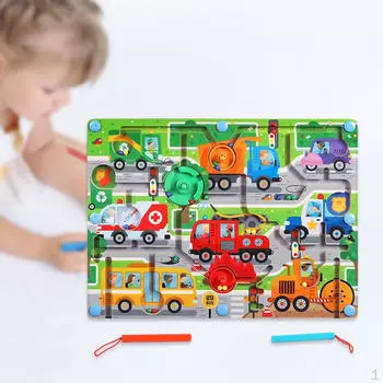 для детей от 4 до 6 лет Деревянный лабиринт для детей Развивающие игрушки для творчества Dinosaur