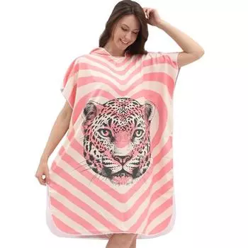Для девочек быстросохнущий плащ-накидка пляжное полотенце удобный сменный халат для дайвинга плавание весеннее впитывающее носимое банное полотенце 80*100*35cm