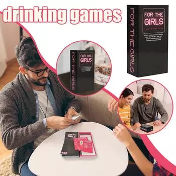Для девочек - Лучшая игра для девичника Игра для вечеринки с выпивкой One Size