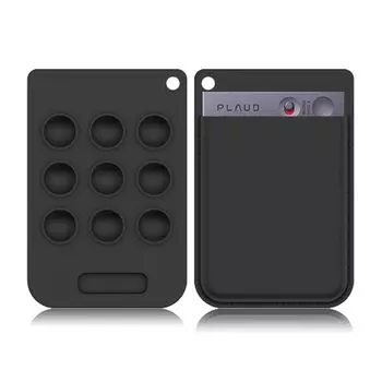 Для диктофона PLAUD NOTE специальная силиконовая присоска, прикрепляемая к мобильному телефону, для удобной записи, защитная силиконовая присоска от падения чёрный