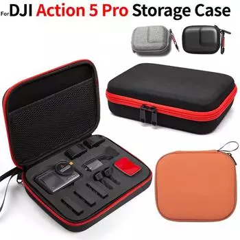 Для DJI Osmo Action 5 Pro сумка для хранения спортивная защитная сумка для камеры Action 4 сумка для переноски портативная дорожная сумка для предотвращения падений Universal