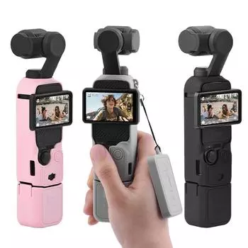 Для DJI Osmo Pocket 3 силиконовый чехол Gimbal Camera ручка против царапин мягкий защитный чехол крышка объектива противоударная крышка