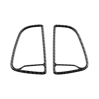 Для Dodge Challenge 2015-2024 Аксессуары для салона из углеродного волокна Центральный прибор управления Средняя декоративная наклейка для фурмы 5D чёрный