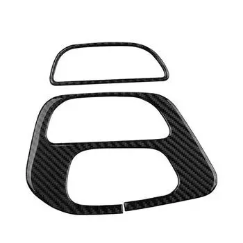 Для Dodge Challenge 2015-2024 Аксессуары из углеродного волокна Интерьер Центральная часть управления Механизмом подачи воды Панель Декоративная наклейка