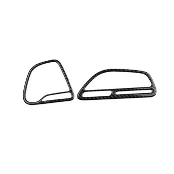 Для Dodge Challenge 2015-2024 Аксессуары Карбоновый Интерьер Инструмент Левый и правый Воздухозаборник Декоративные Наклейки 5D чёрный