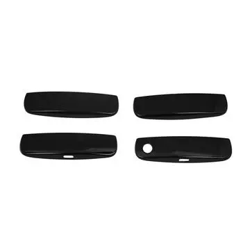 Для Dodge Charger 2011-2021 Глянцево-черные накладки на дверные ручки Крышка Декор Накладка